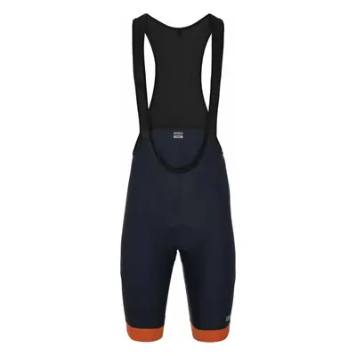 Briko Jerseyko Bibshort Blue Marine/Orange Rust/Black Cyklo-kalhoty