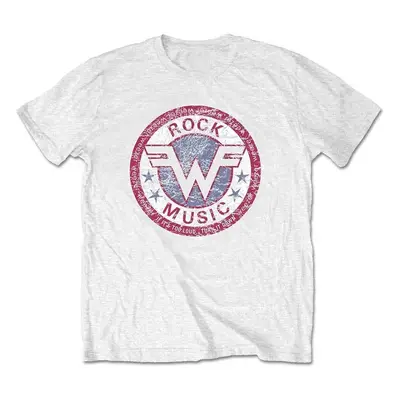 Weezer Tričko Rock Music Unisex White