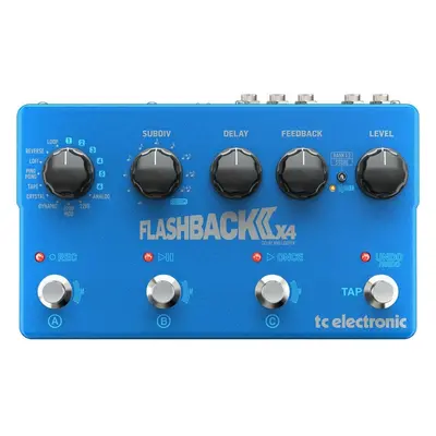 TC Electronic Flashback X4 Delay Kytarový efekt