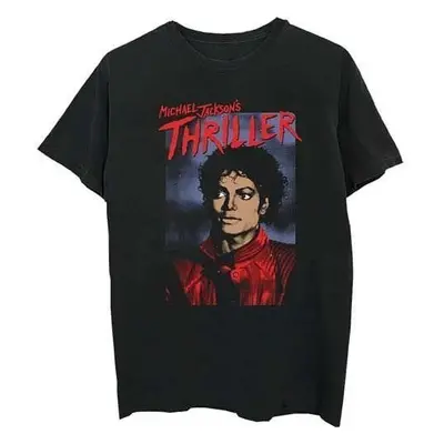 Michael Jackson Tričko Thriller Pose Unisex Black