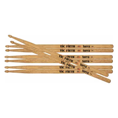 Vic Firth P5AT4PK American Classic Terra Series 4pr Value Pack Bubenické paličky