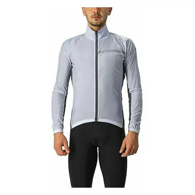 Castelli Squadra Stretch Bunda Silver Gray/Dark Gray