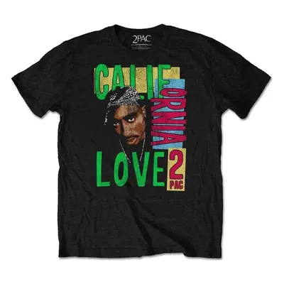 2Pac Tričko California Love Unisex Black