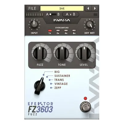 KUASSA Efektor FZ3603 Fuzz (Digitální produkt)