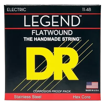 DR Strings Legend Flatwound Light Struny pro elektrickou kytaru