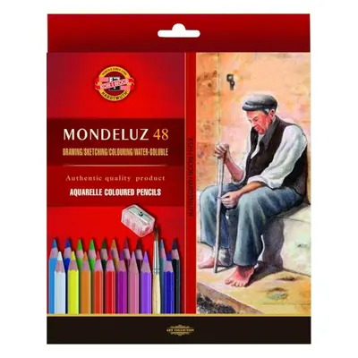 KOH-I-NOOR Mondeluz 3713/48 Sada akvarelových tužek ks