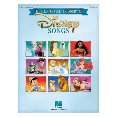 Disney The Illustrated Treasury of Disney Songs - 7th Ed. Noty