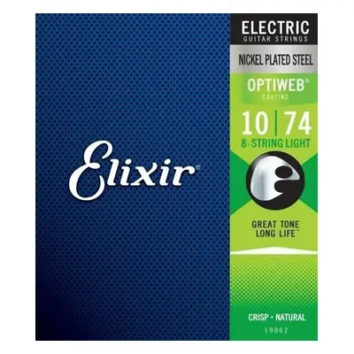 Elixir Optiweb Light String Struny pro elektrickou kytaru