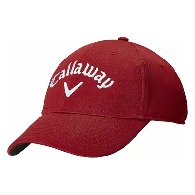 Callaway Mens Side Crested Structured Red Kšiltovka