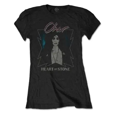 Cher Tričko Heart of Stone Womens Black