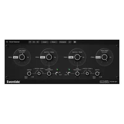 Eventide EQ65 Filter Set (Digitální produkt)