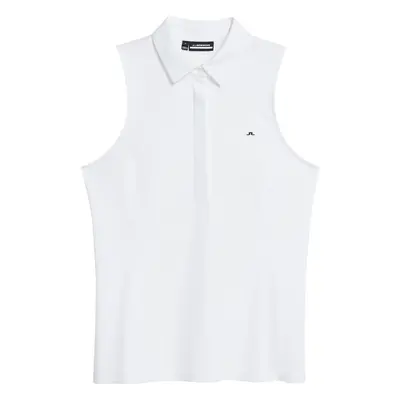 J.Lindeberg Dena Sleeveless White Polo košile