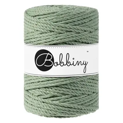 Bobbiny 3PLY Macrame Rope mm m Eucalyptus Green Šňůra