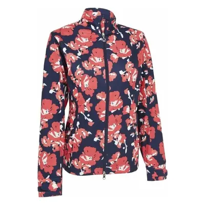 Callaway Women Floral Softshell Peacoat Logo Sweatshirt