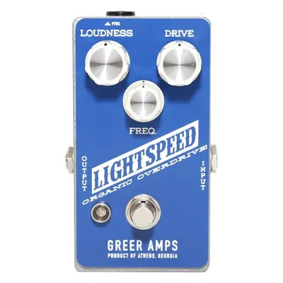 Greer Amps Lightspeed Organic Overdrive Kytarový efekt