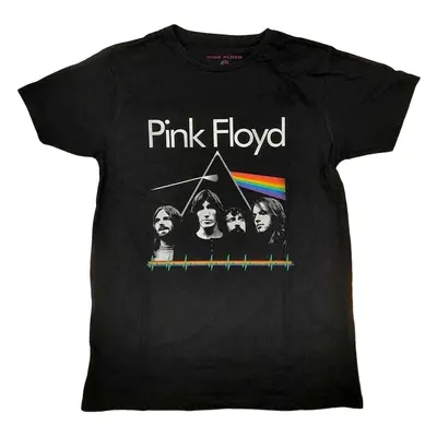 Pink Floyd Tričko Dark Side of the Moon Band & Pulse Unisex Black