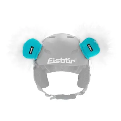 Eisbär Teddy Ears White/Sky Blue Lyžařská helma