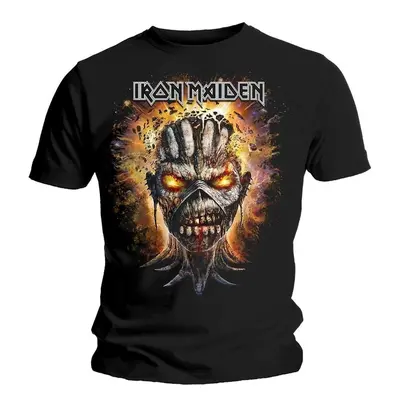 Iron Maiden Tričko Eddie Exploding Head Unisex Black