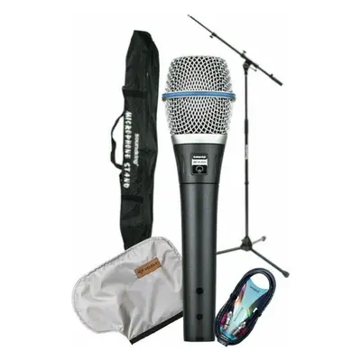 Shure BETA87A SET Kondenzátorový mikrofon pro zpěv