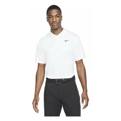 Nike Dri-Fit Victory Mens Golf White/Black Polo košile