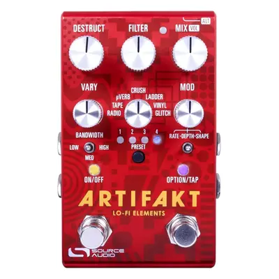 Source Audio SA Artifakt Lo-Fi Elements Kytarový efekt