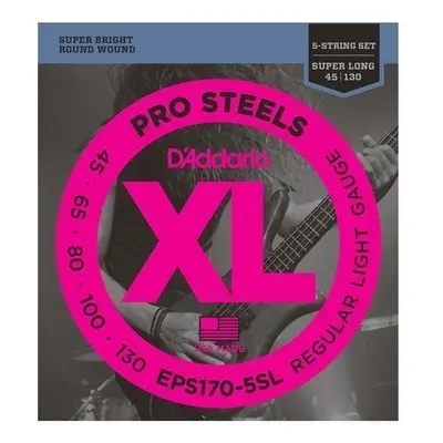 D'Addario EPS170-5SL Struny pro 5-strunnou baskytaru