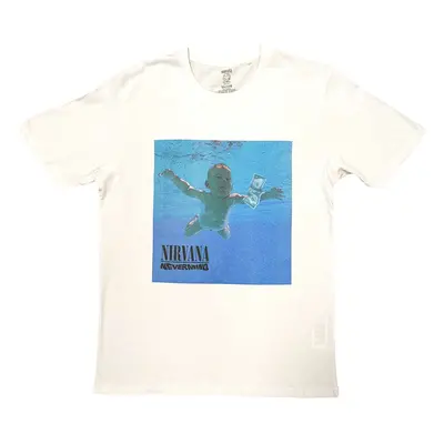 Nirvana Tričko Nevermind Album Unisex White