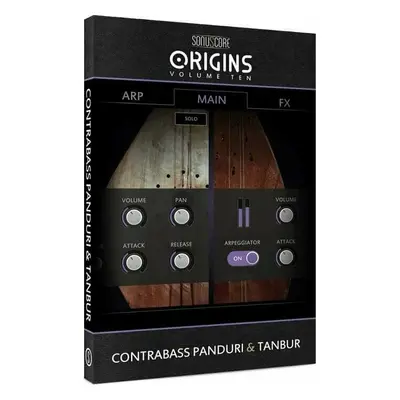 BOOM Library Sonuscore Origins Vol.10: Contrabass Pan & Tan (Digitální produkt)