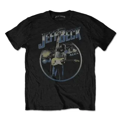 Jeff Beck Tričko Circle Stage Unisex Black