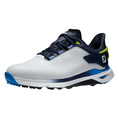 Footjoy PRO SLX White/Navy/Blue Pánské golfové boty