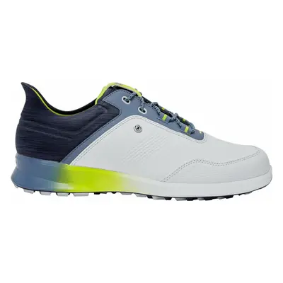 Footjoy Stratos White/Navy/Green Pánské golfové boty