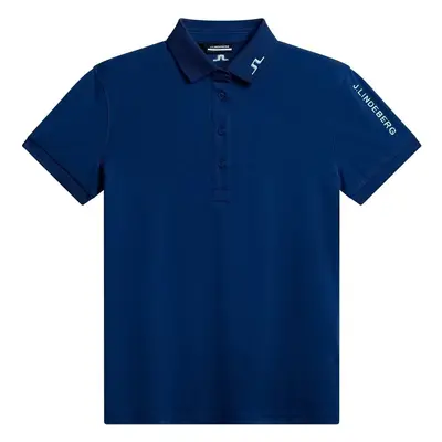 J.Lindeberg Tour Tech Womens Estate Blue Polo košile