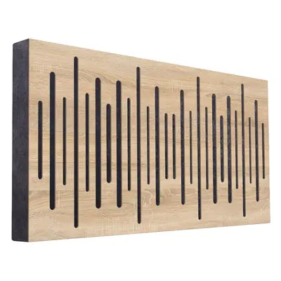 Mega Acoustic FiberPRO120 Spectrum Sonoma Oak/Black Absorpční dřevěný panel