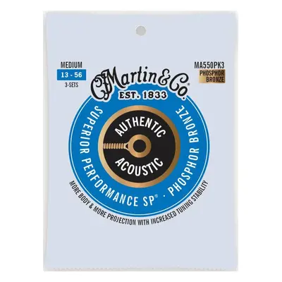 Martin MA550PK3 Authentic SP Struny pro akustickou kytaru