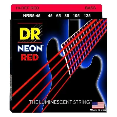 DR Strings NRB5-45 Struny pro 5-strunnou baskytaru