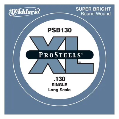 D'Addario PSB130 Samostatná struna pro baskytaru