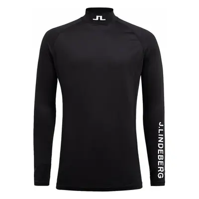 J.Lindeberg Aello Soft Compression Top Black Termo Oblečení