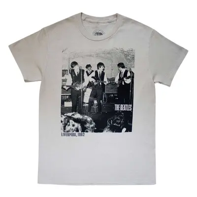 The Beatles Tričko The Cavern Unisex Silver Grey