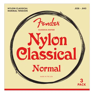 Fender Classical Nylon Tie End Nylonové struny pro klasickou kytaru