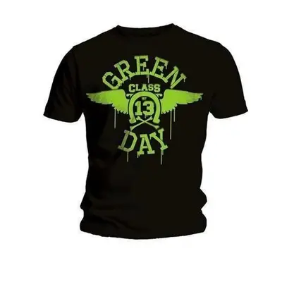 Green Day Tričko Neon Black Unisex Black