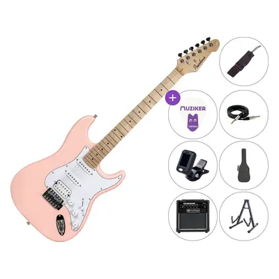 Pasadena ST-11 SET 10W Pink Elektrická kytara