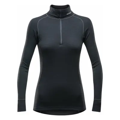 Devold Duo Active Merino Zip Neck Woman Black Termoprádlo