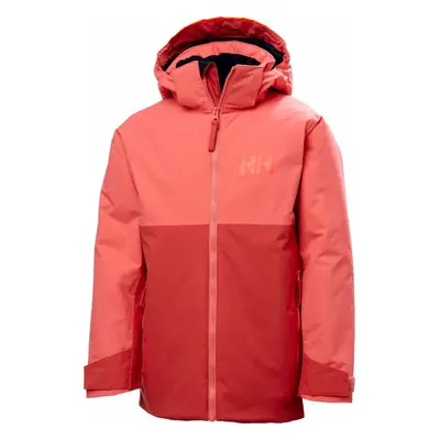 Helly Hansen Juniors Traverse Ski Jacket Poppy Red Lyžařská bunda