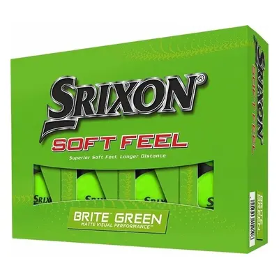 Srixon Soft Feel Brite Brite Green Golfové míčky