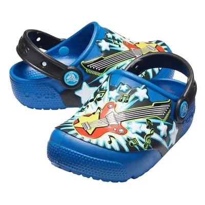 Crocs Fun Lab Guitar Clog Sandály Blue Jean