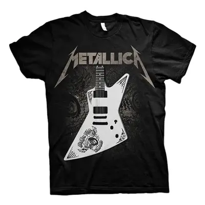 Metallica Tričko Papa Het Guitar Unisex Black