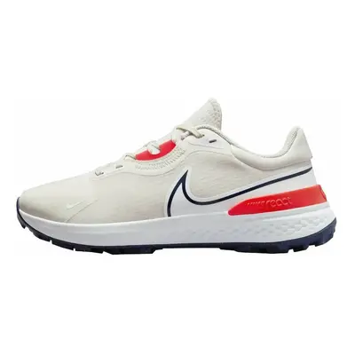 Nike Infinity Pro Phantom/Bright Crimson/White/Midnight Navy Pánské golfové boty