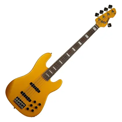 Markbass GV Gloxy CR RW Metallic Yellow 5-strunná baskytara