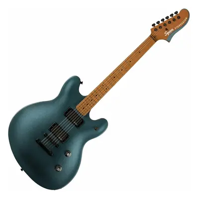 Fender Squier Contemporary Active Starcaster RMN Gunmetal Metallic Semiakustická kytara