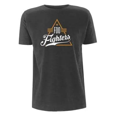 Foo Fighters Tričko Triangle Unisex Heather Grey